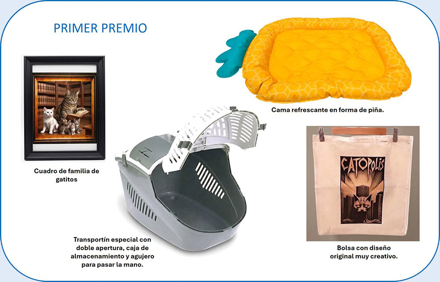 Rifa solidaria a favor de La Gatoteca: Premio 1